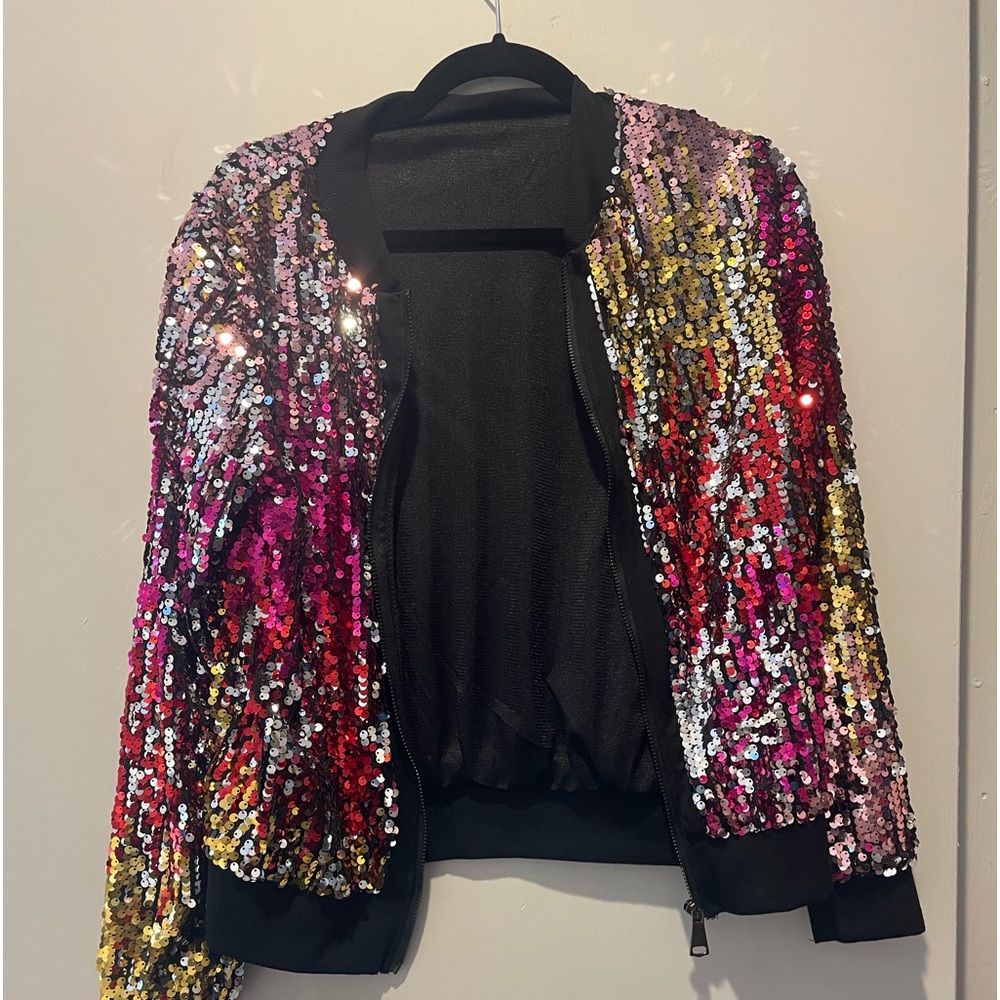 sequin jacket women’s !
